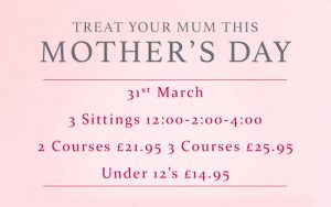 The Greyhound Inn Mothers Day