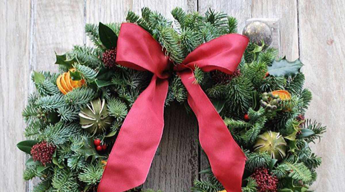 Christmas Wreath Making with Dorset Flower Co