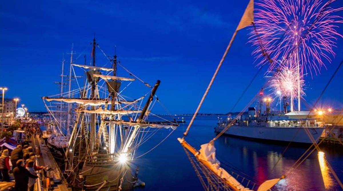 Poole Quay Summer Fireworks