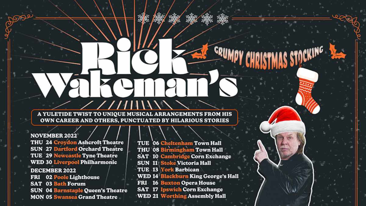 Rick Wakeman’s Grumpy Christmas Stocking Tour
