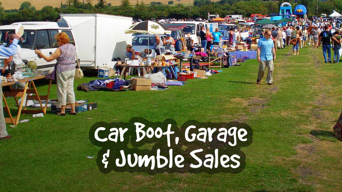 Car Boot, Garage & Jumble Sales