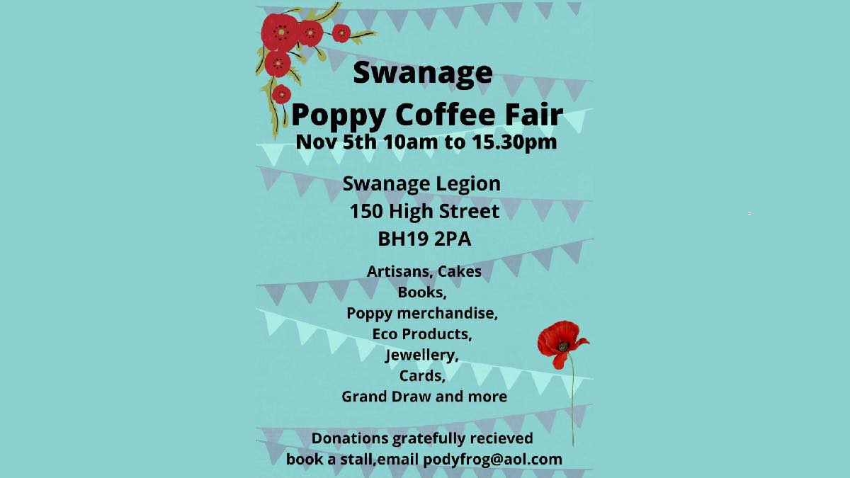 Poppy Coffee Craft Fair, Swanage