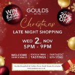 Goulds Late Night Christmas Shopping Spectacular