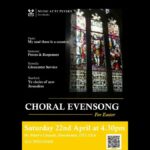 Choral Evensong for Easter