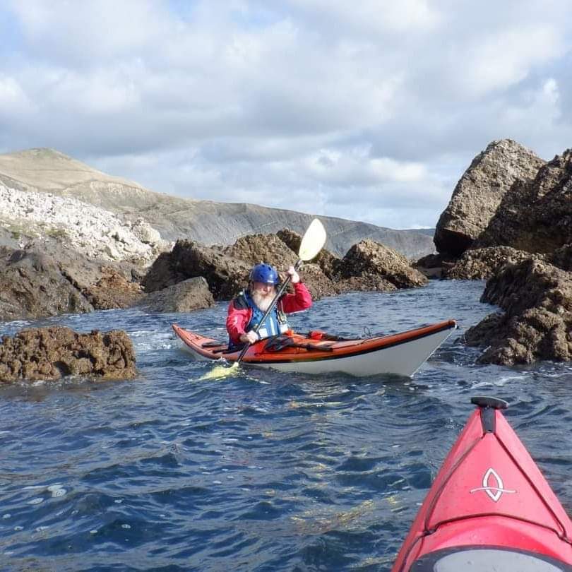 Sea kayaking rescue skills day