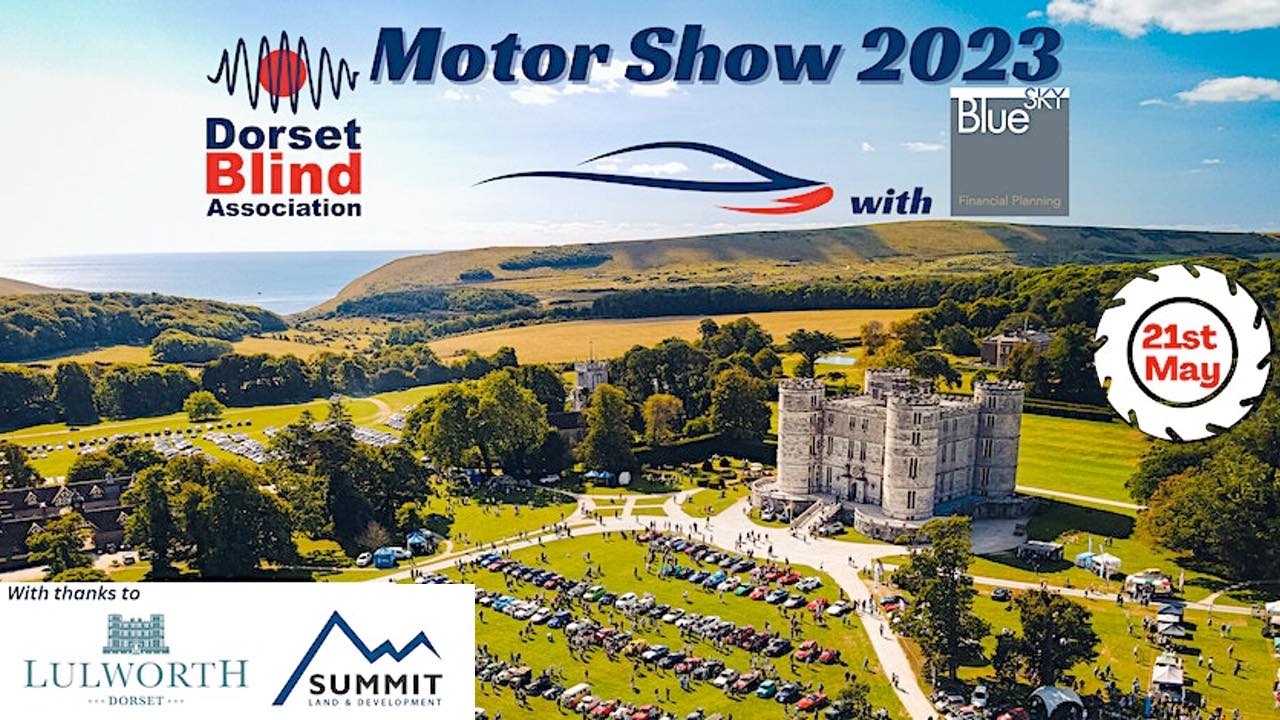 Dorset Blind Association Motor Show at Lulworth 2023