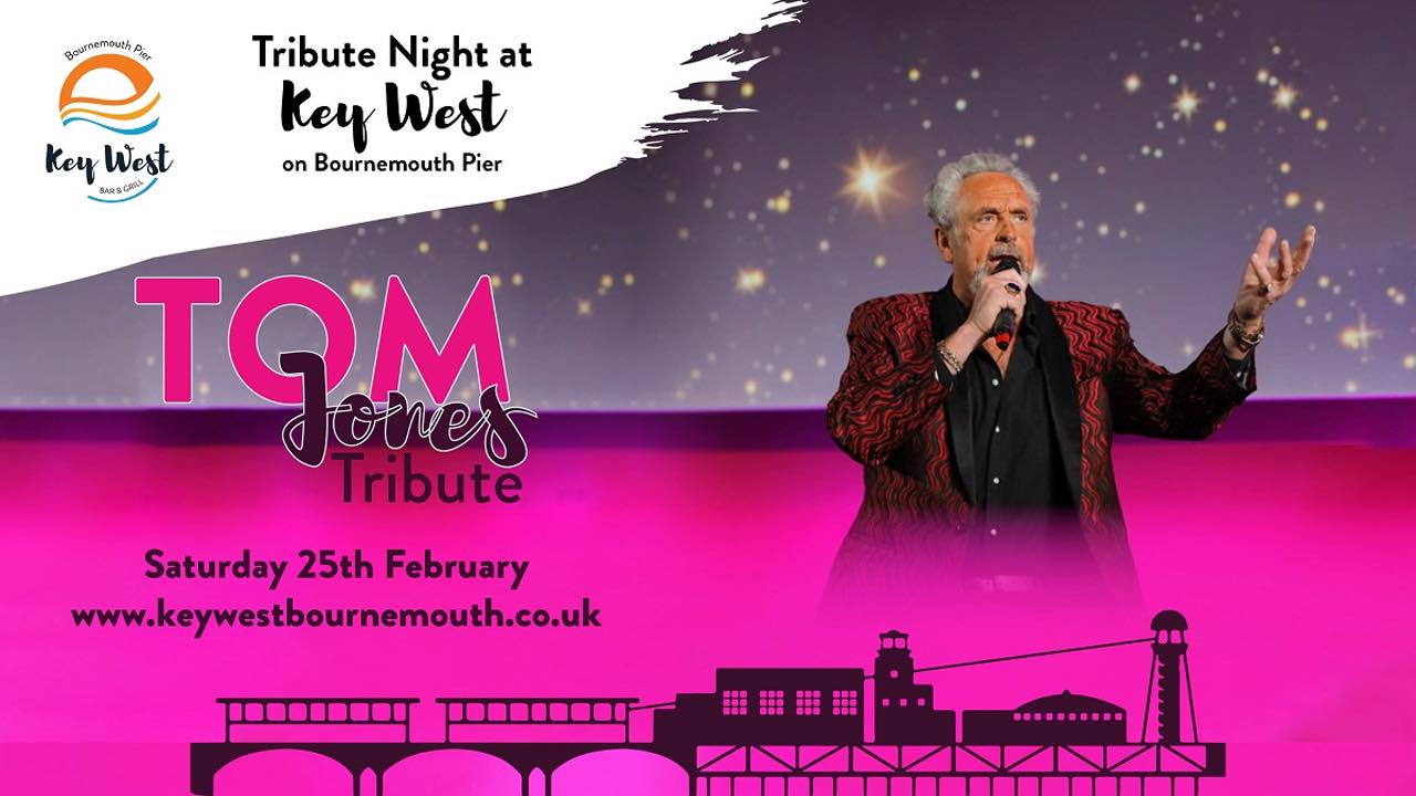 Tom Jones Tribute on Bournemouth Pier