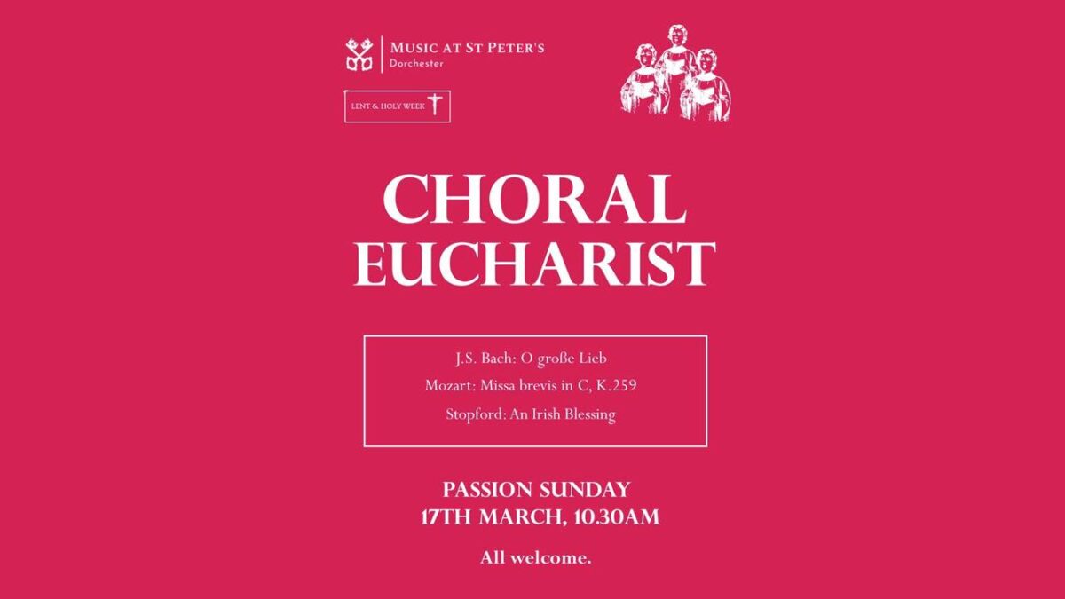 Choral Eucharist for Passion Sunday