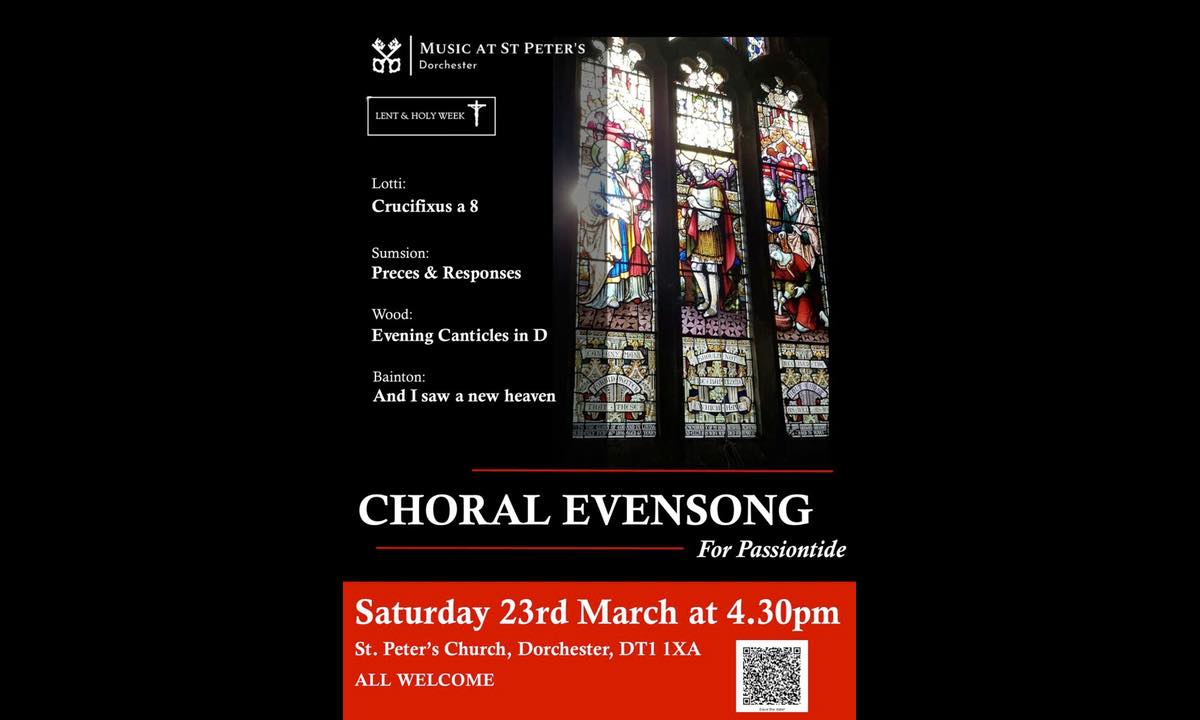 Choral Evensong for Passiontide