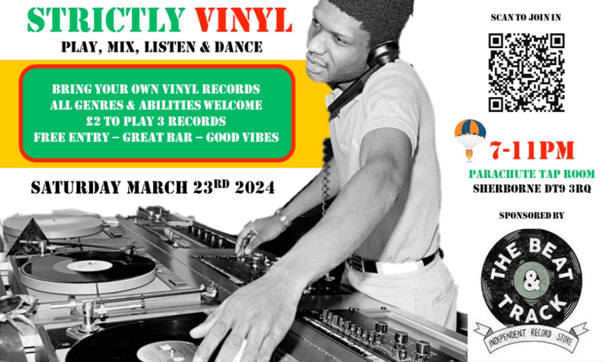 Strictly Vinyl at the Parachute Tap Room and Bar