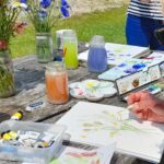Art and Nature outdoor drawing course at Sandy Hill Arts