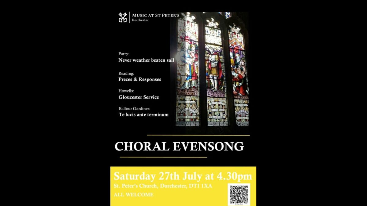 Choral Evensong at St Peter’s Church