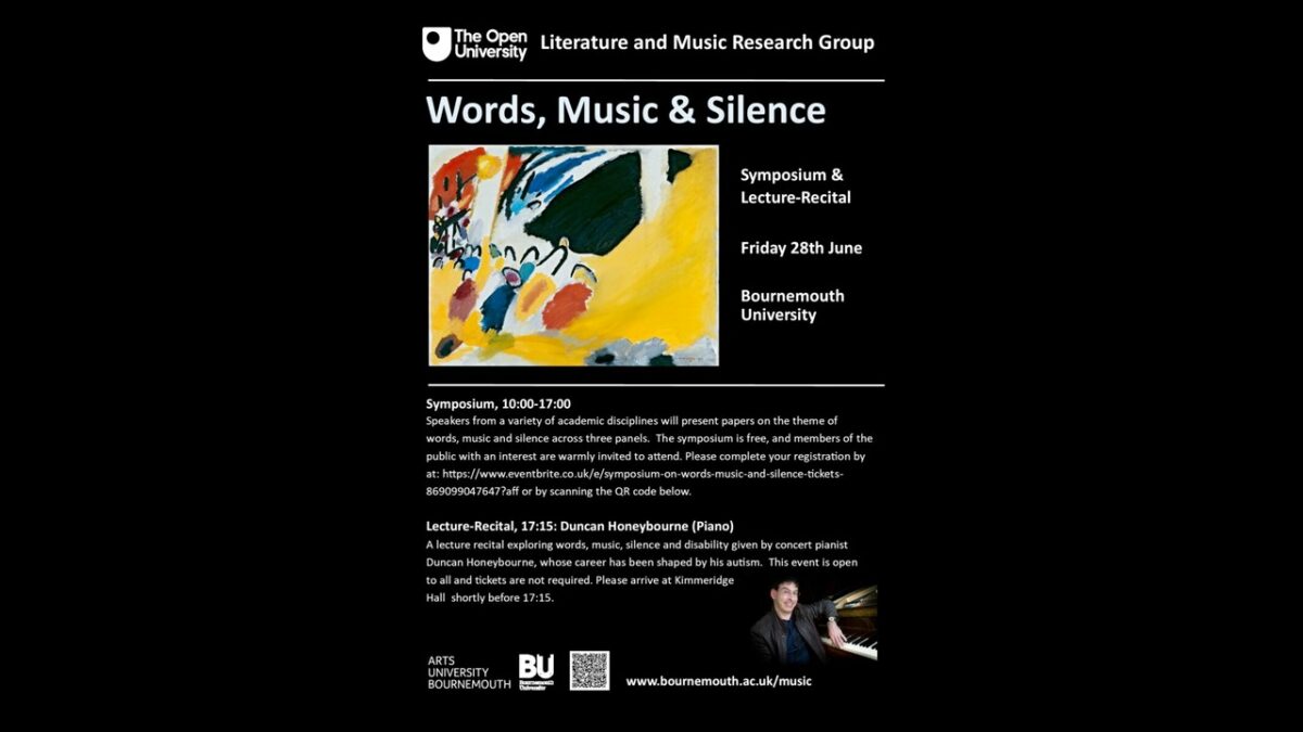 Symposium and Lecture-Recital at Bournemouth University