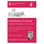 Lunchtime Concert, January 2025