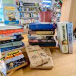 Second-hand book fair at Corfe Castle