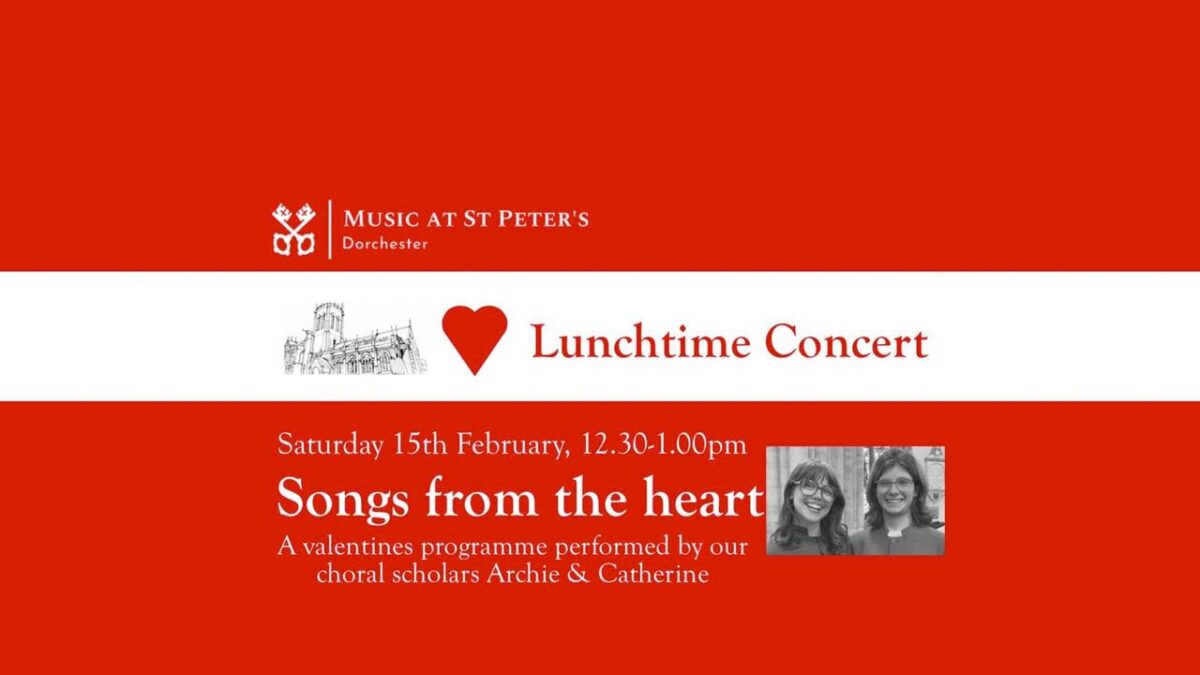 Free Lunchtime Concert – Songs from the Heart