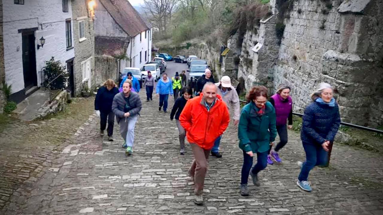 Snowdrop Strider Walk, Shaftesbury