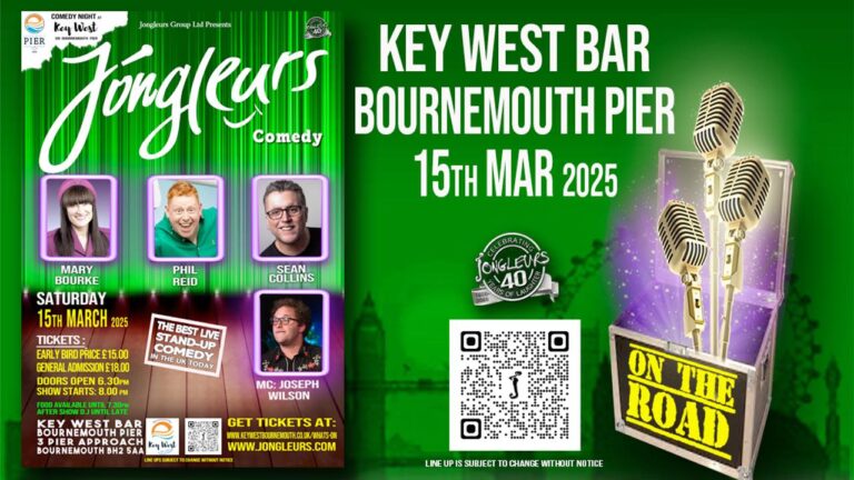 Comedy On The Pier With Sean Collins Mary Bourke Joseph Wilson And Phil Reid