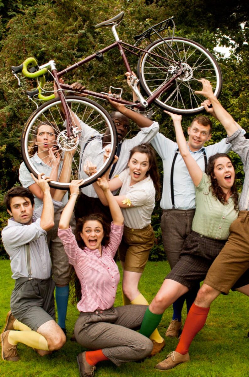 Open Air Theatre. The Handlebards perform Shakespeare's Much Ado About Nothing